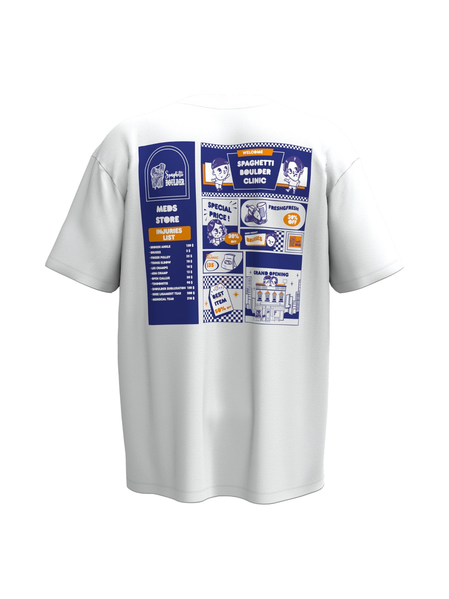 SPAGHETTI CLINIC SS MAN T-SHIRT