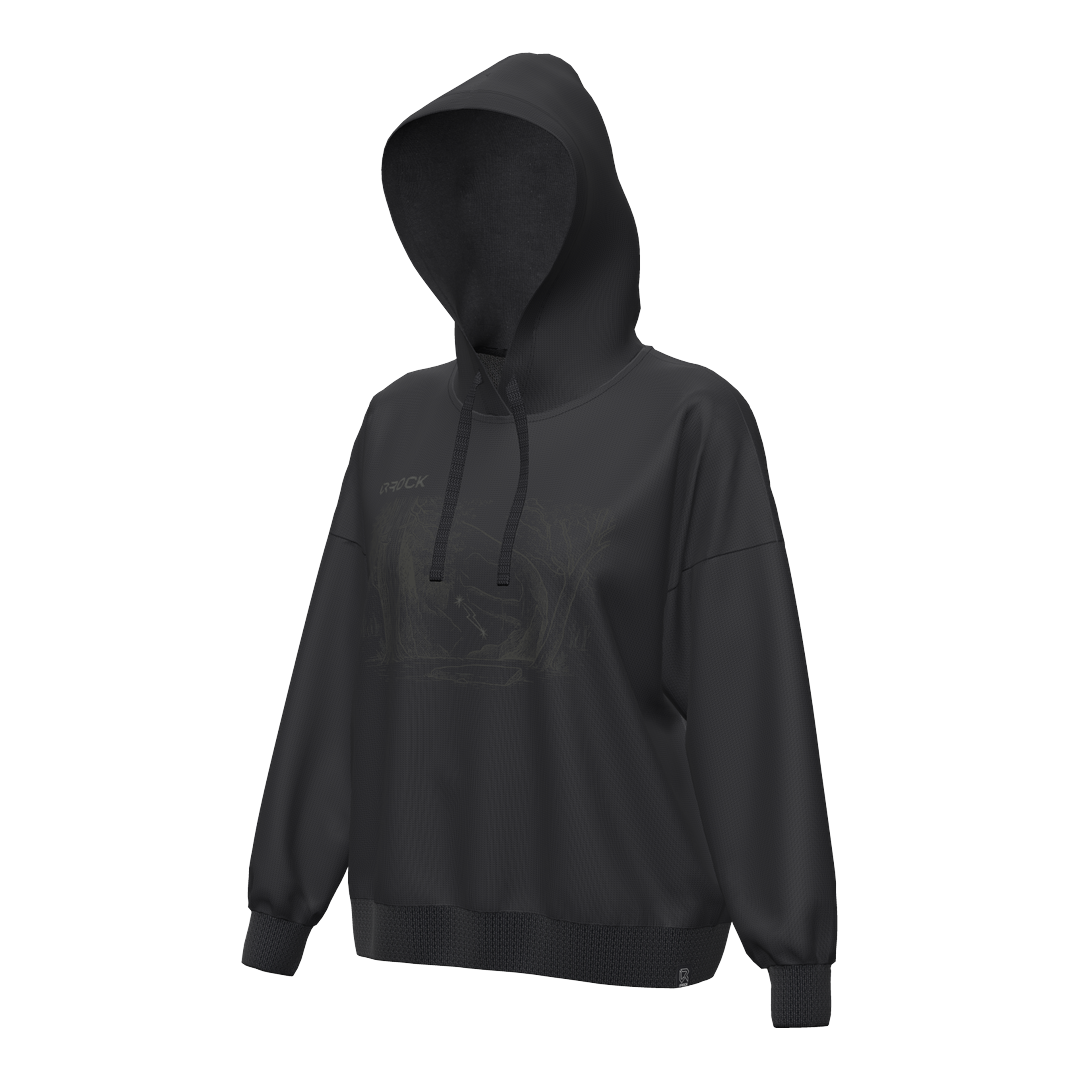 BLOCK HOODIE WOMAN SWEATSHIRT