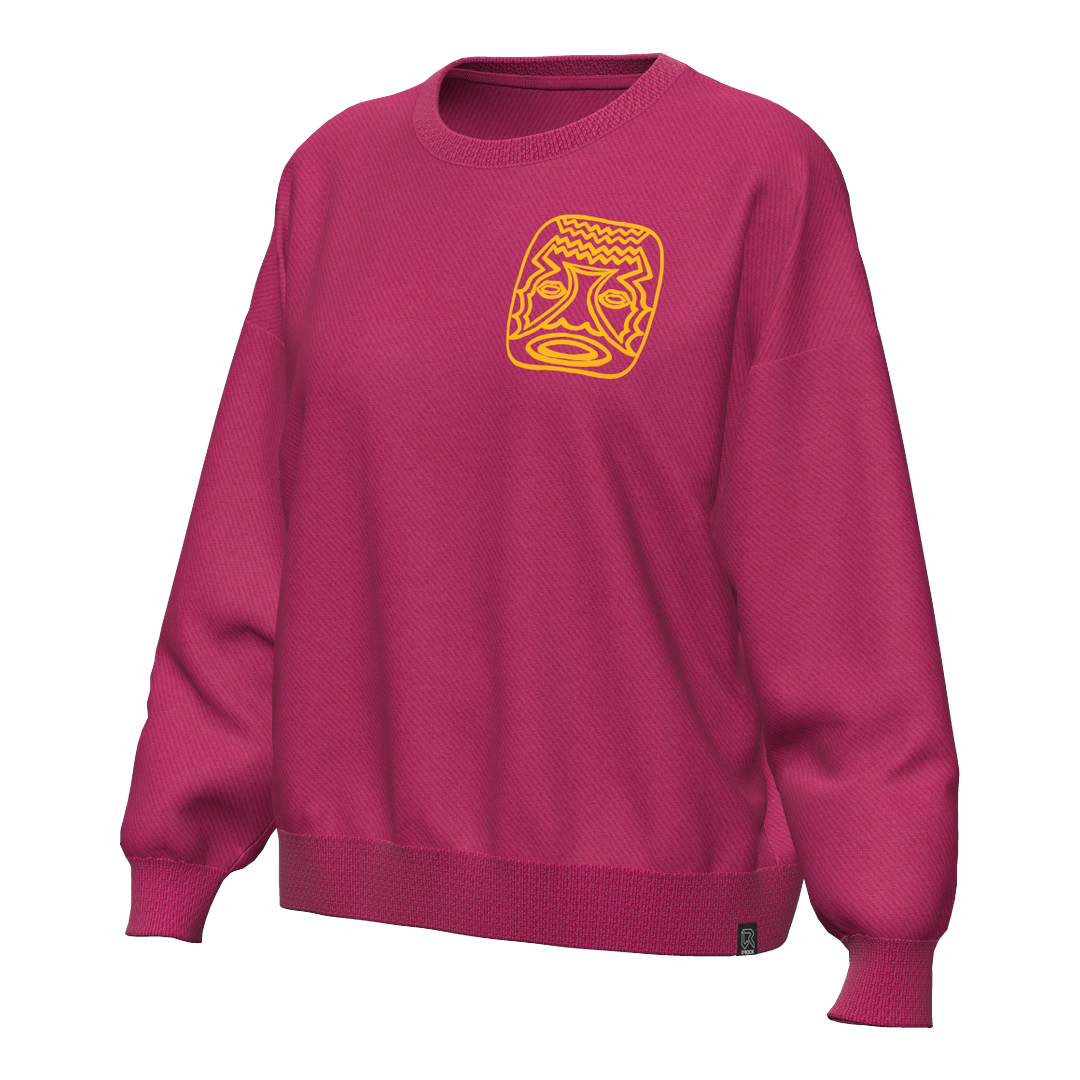 LUCHA LIBRE CREW NECK WOMAN SWEATSHIRT