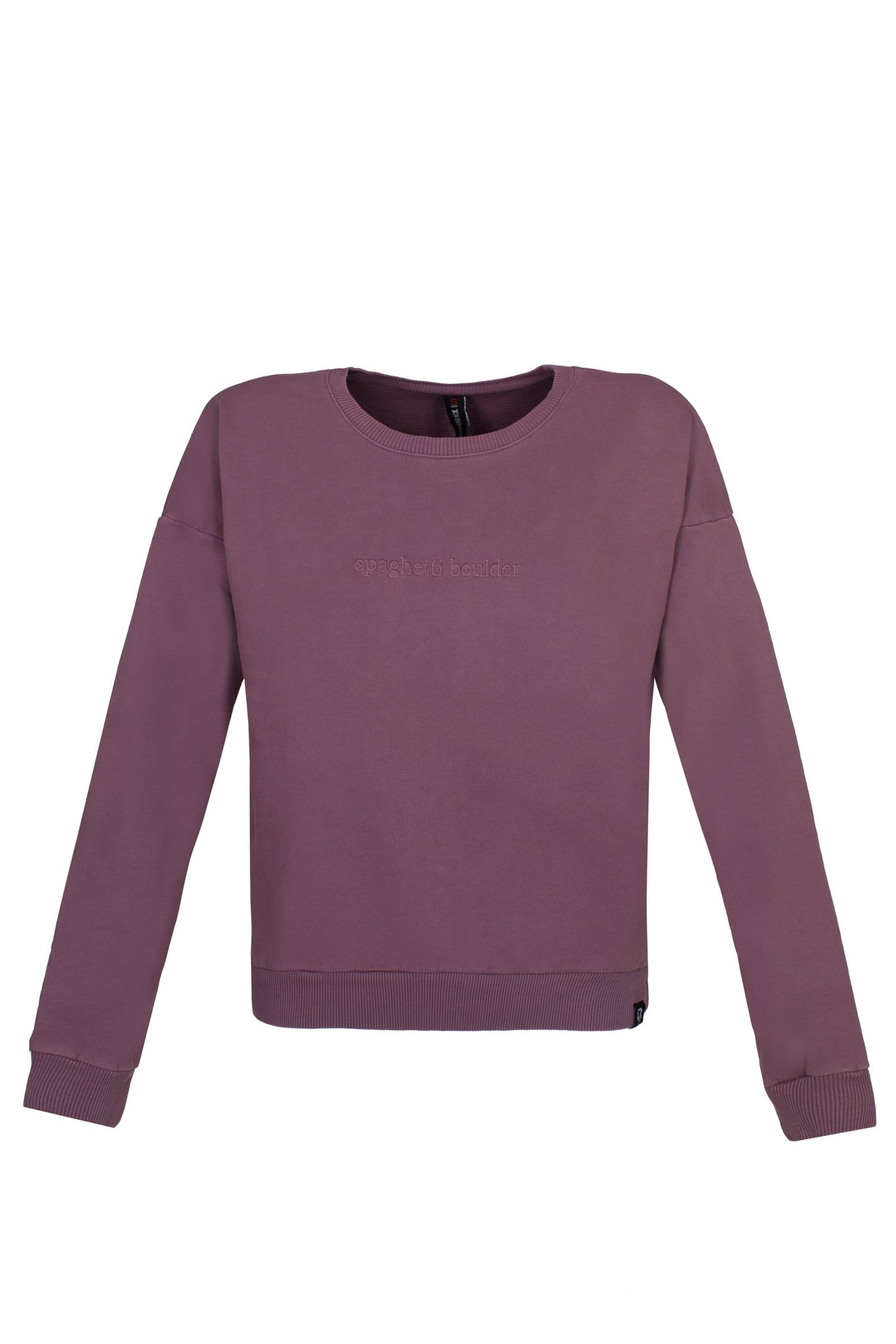 FONT CREW NECK WOMAN SWEATSHIRT