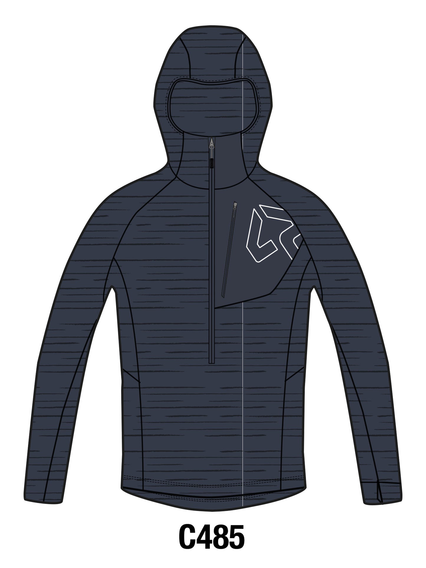 COPPERHEAD HOODIE HZ MAN FLEECE