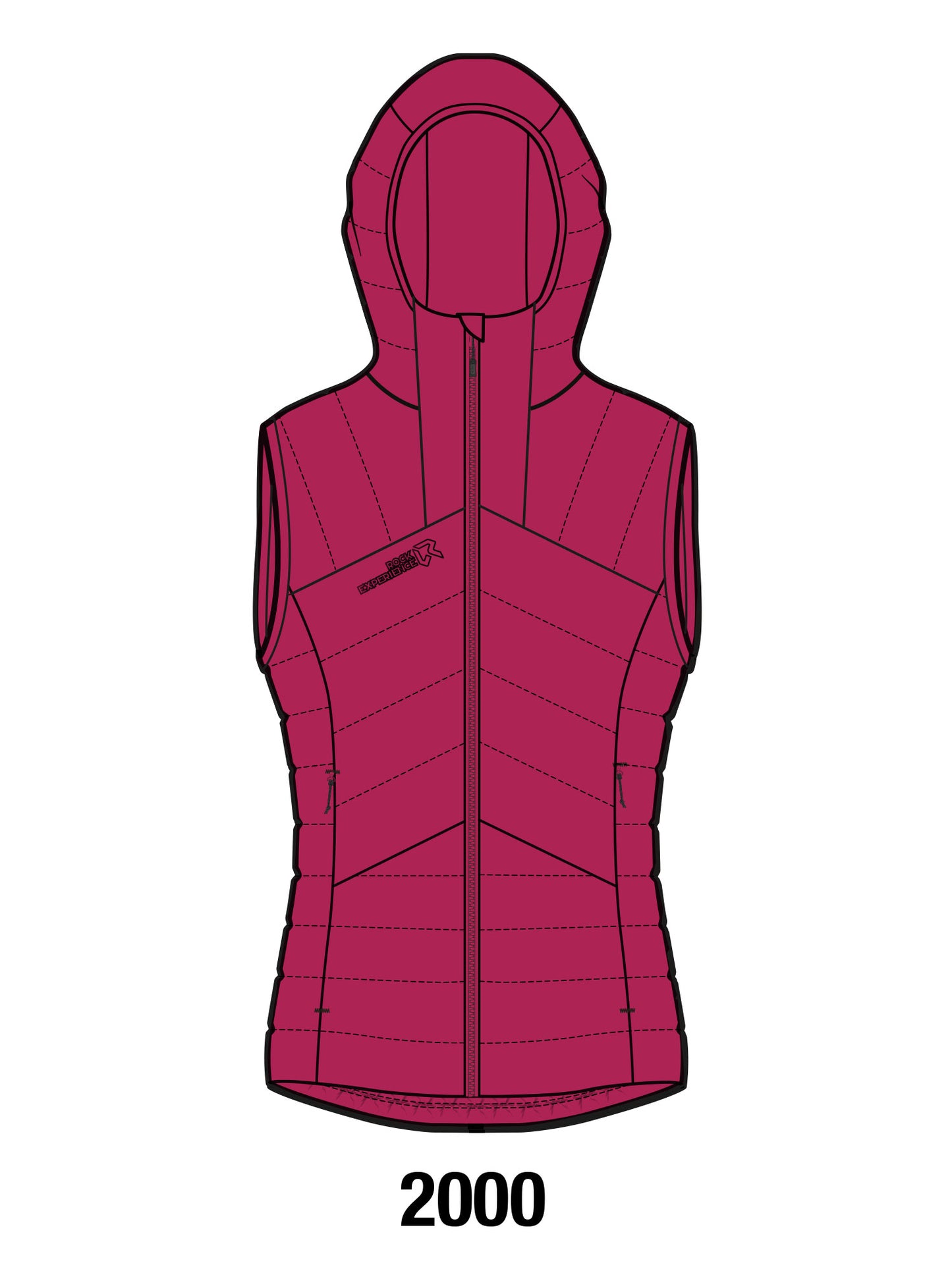 RE.COSMIC 2.0 PADDED WOMAN VEST