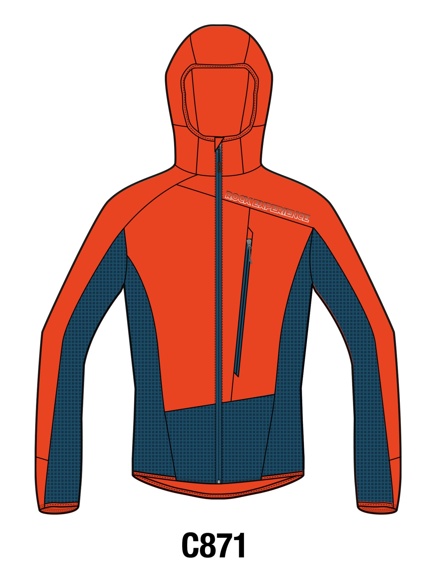 ANGOON HOODIE HYBRID MAN JACKET