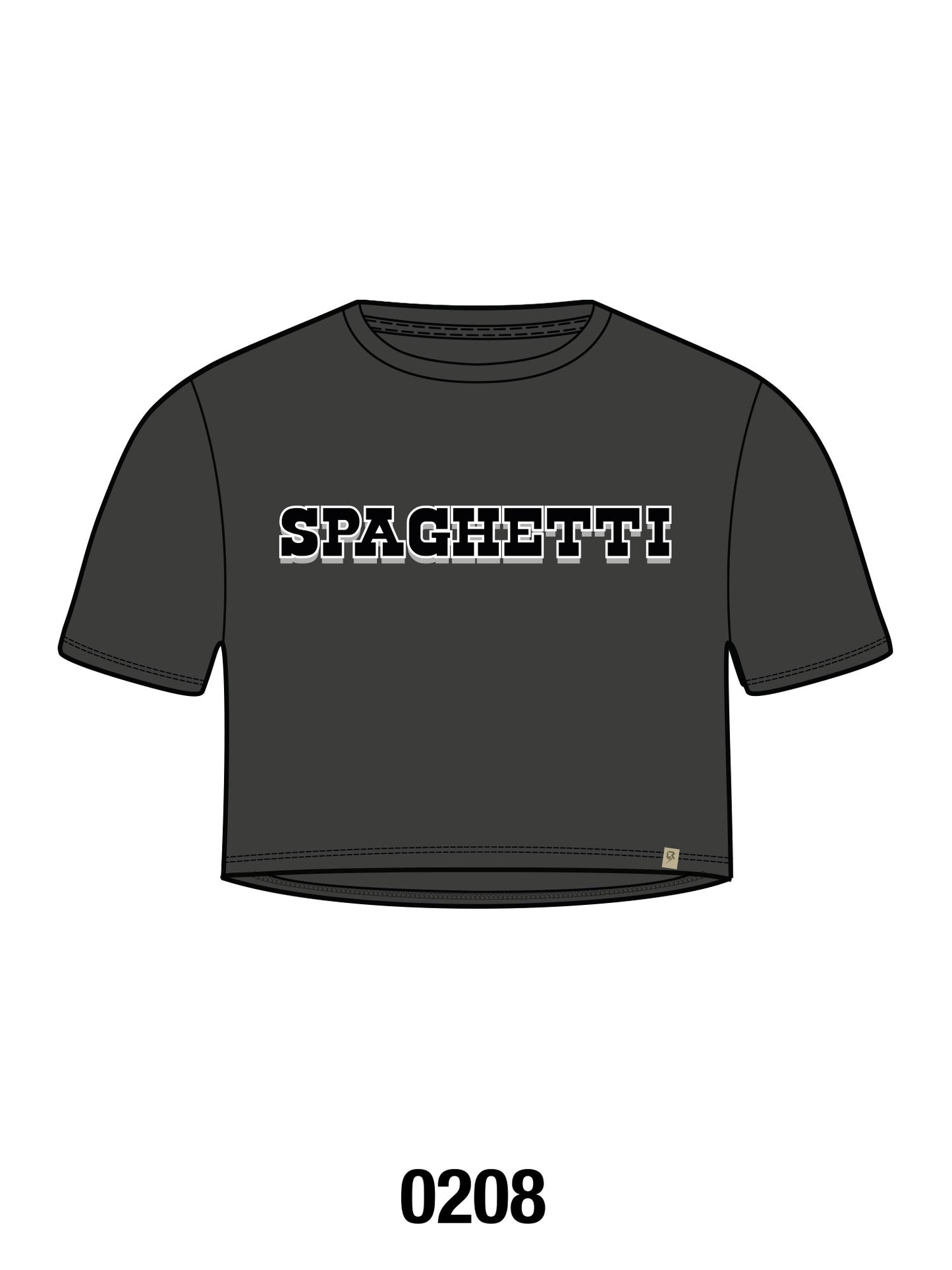 SPAGHETTI LOVER P.5 SS WOMAN T-SHIRT