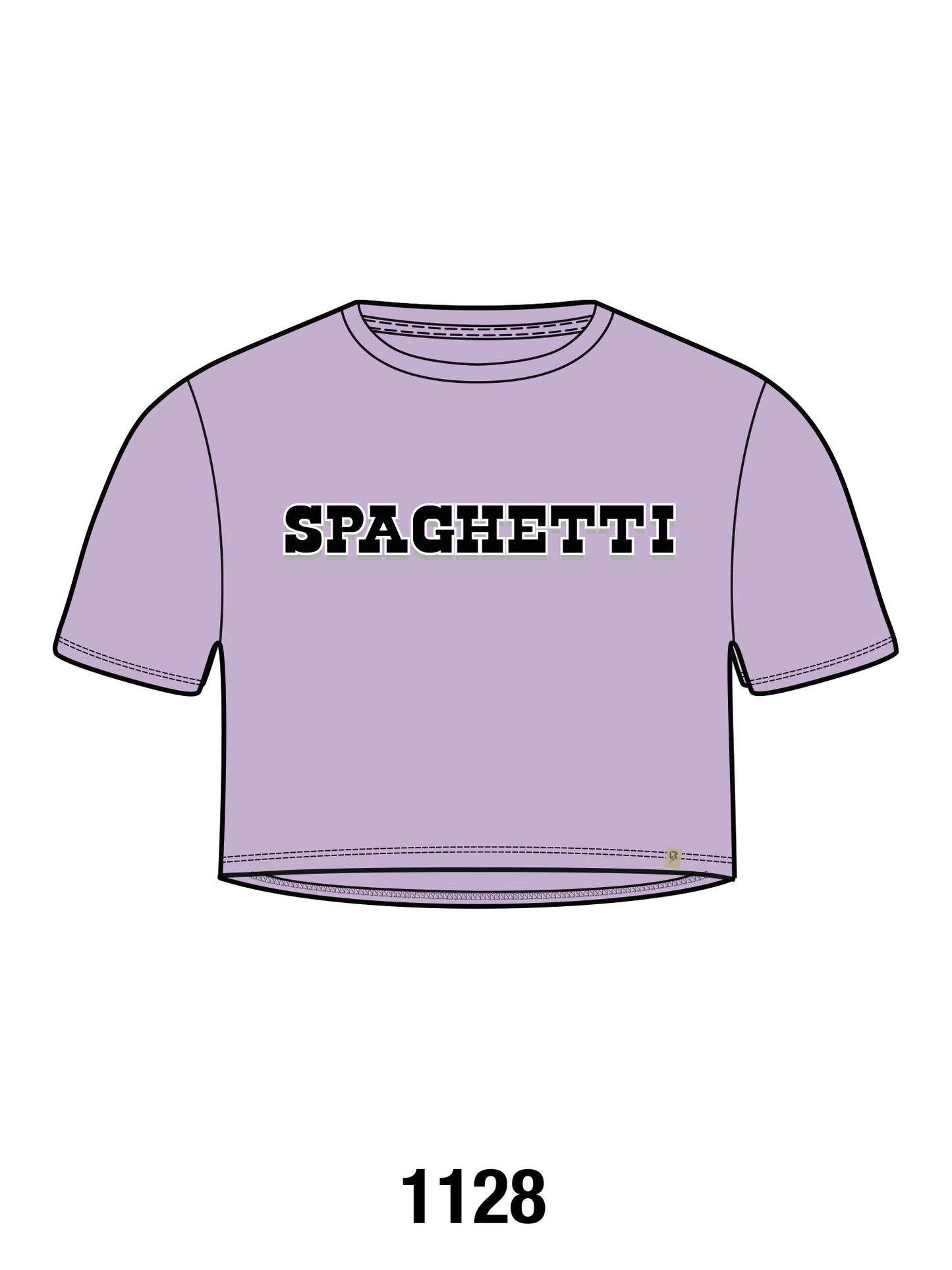 SPAGHETTI LOVER P.5 SS WOMAN T-SHIRT