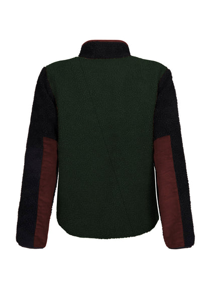 RE.TAKOTNA MOCK NECK FZ MAN FLEECE