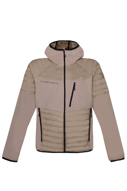 BLACKSTONE HOODIE HYBRID MAN JACKET