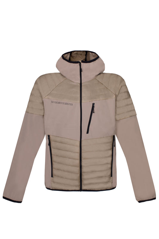 BLACKSTONE HOODIE HYBRID MAN JACKET