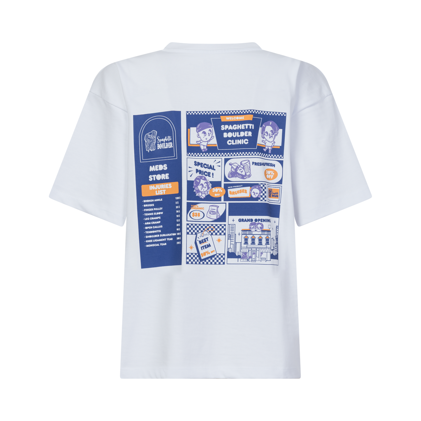 SPAGHETTI CLINIC SS WOMAN T-SHIRT