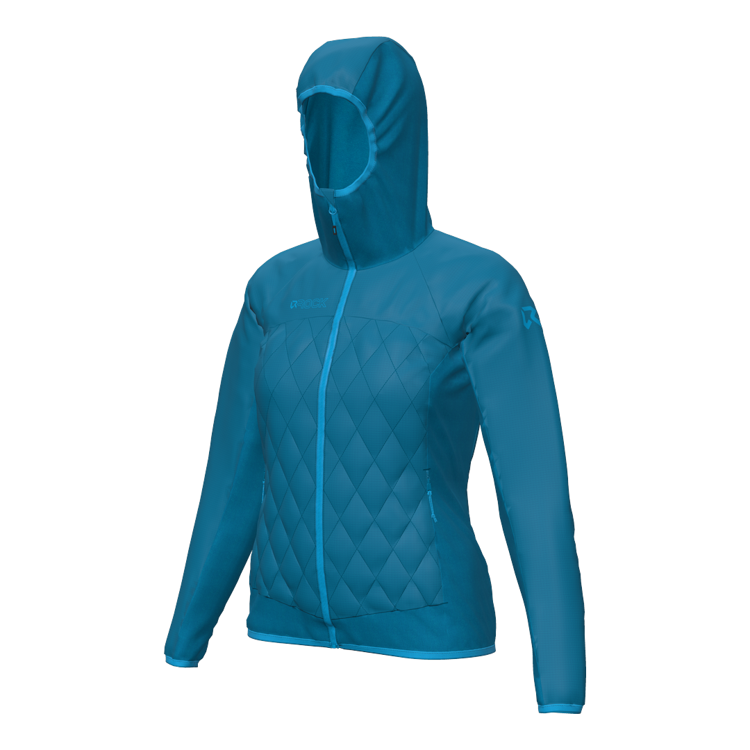 BLACKSTONE 2.0 HOODIE HYBRID WOMAN JACKET