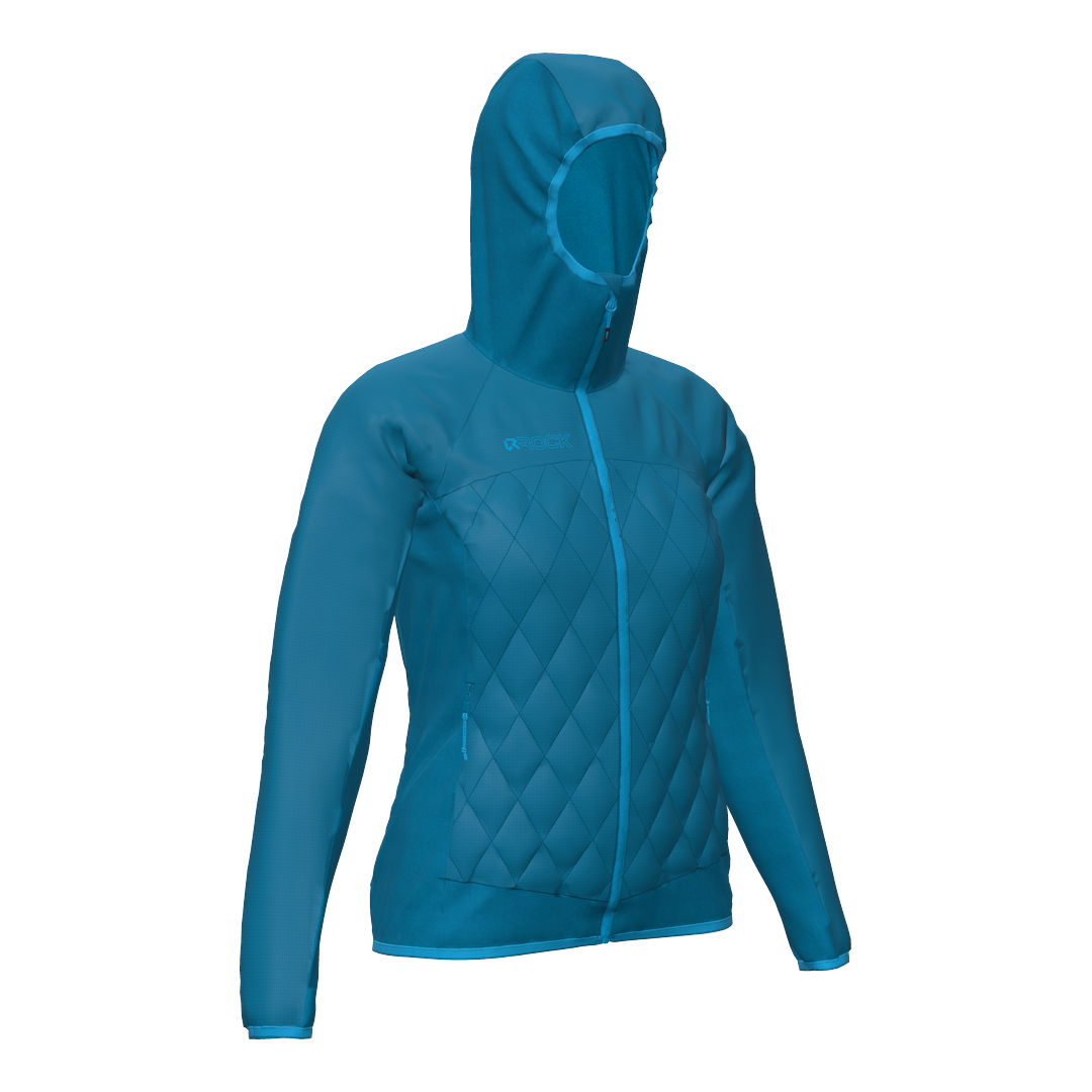 BLACKSTONE 2.0 HOODIE HYBRID WOMAN JACKET