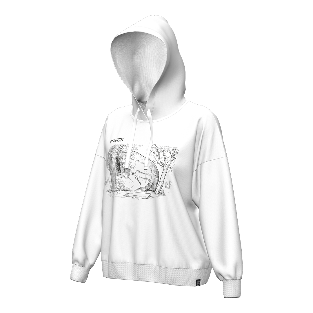 BLOCK HOODIE WOMAN SWEATSHIRT