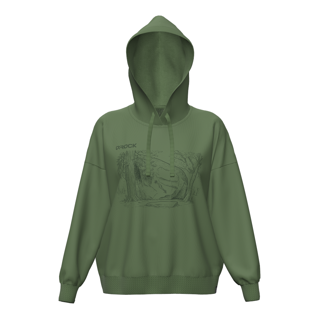 BLOCK HOODIE WOMAN SWEATSHIRT