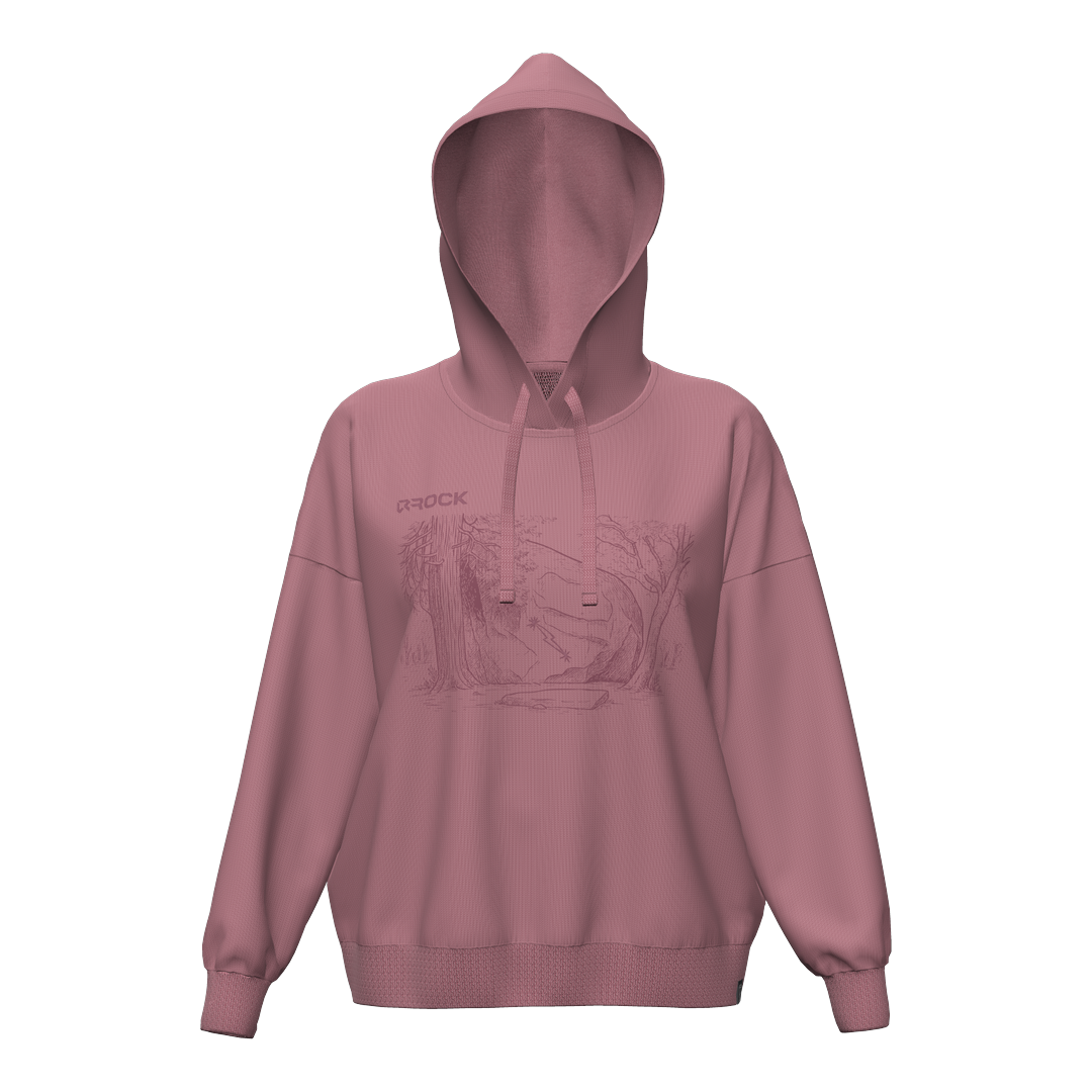 BLOCK HOODIE WOMAN SWEATSHIRT