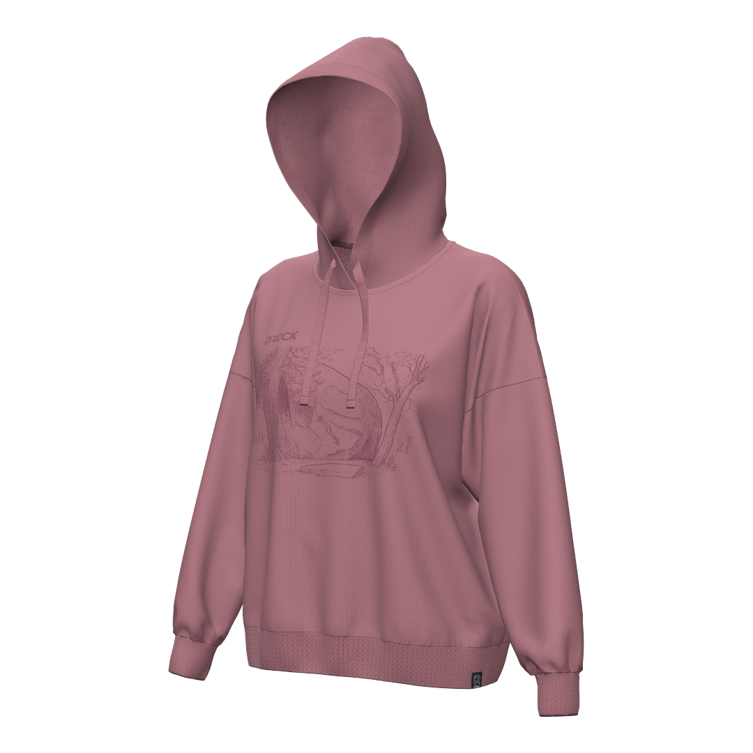 BLOCK HOODIE WOMAN SWEATSHIRT