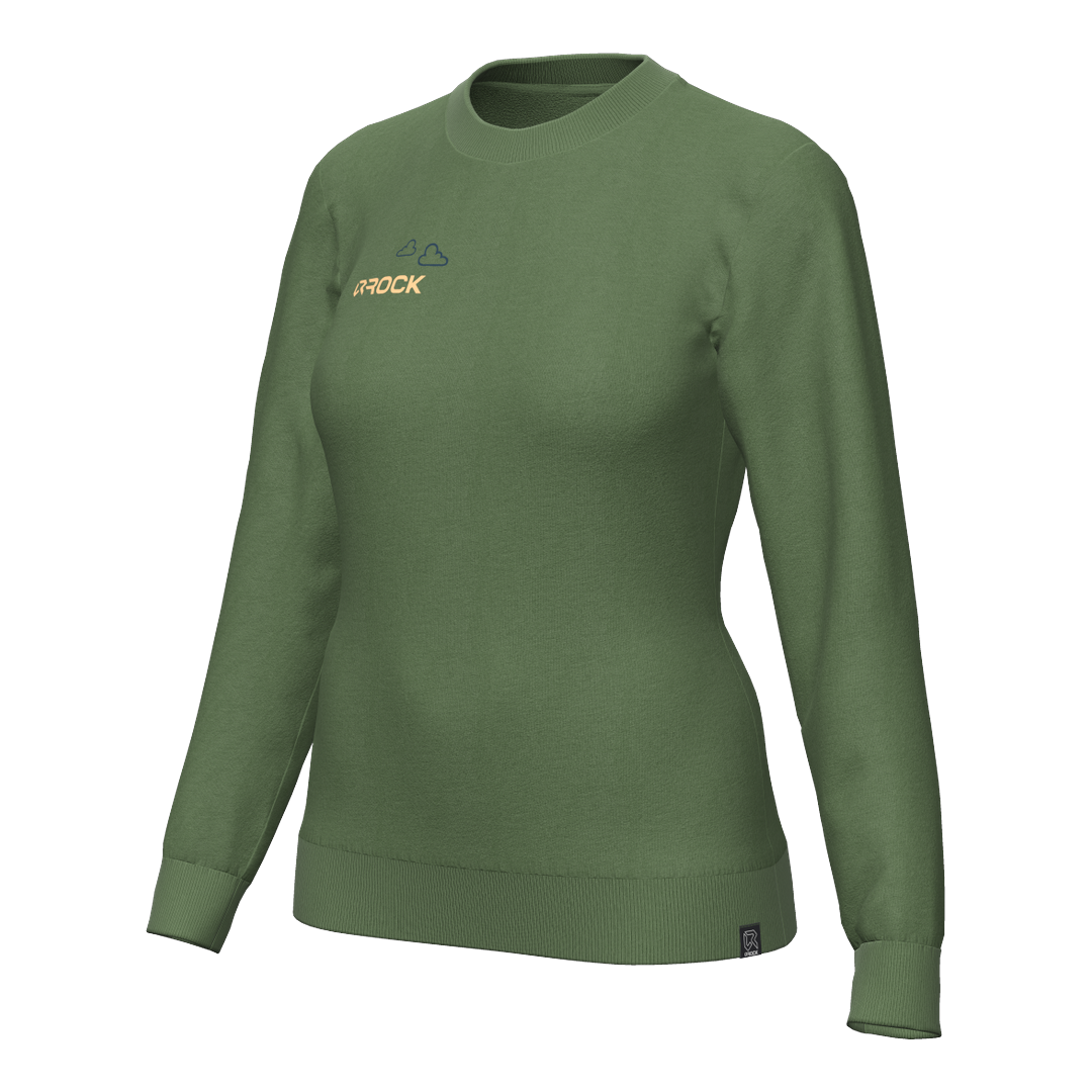 OSCURITA' CREW NECK WOMAN SWEATSHIRT