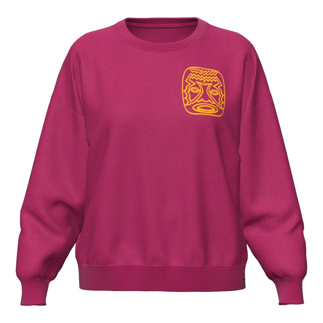LUCHA LIBRE CREW NECK WOMAN SWEATSHIRT
