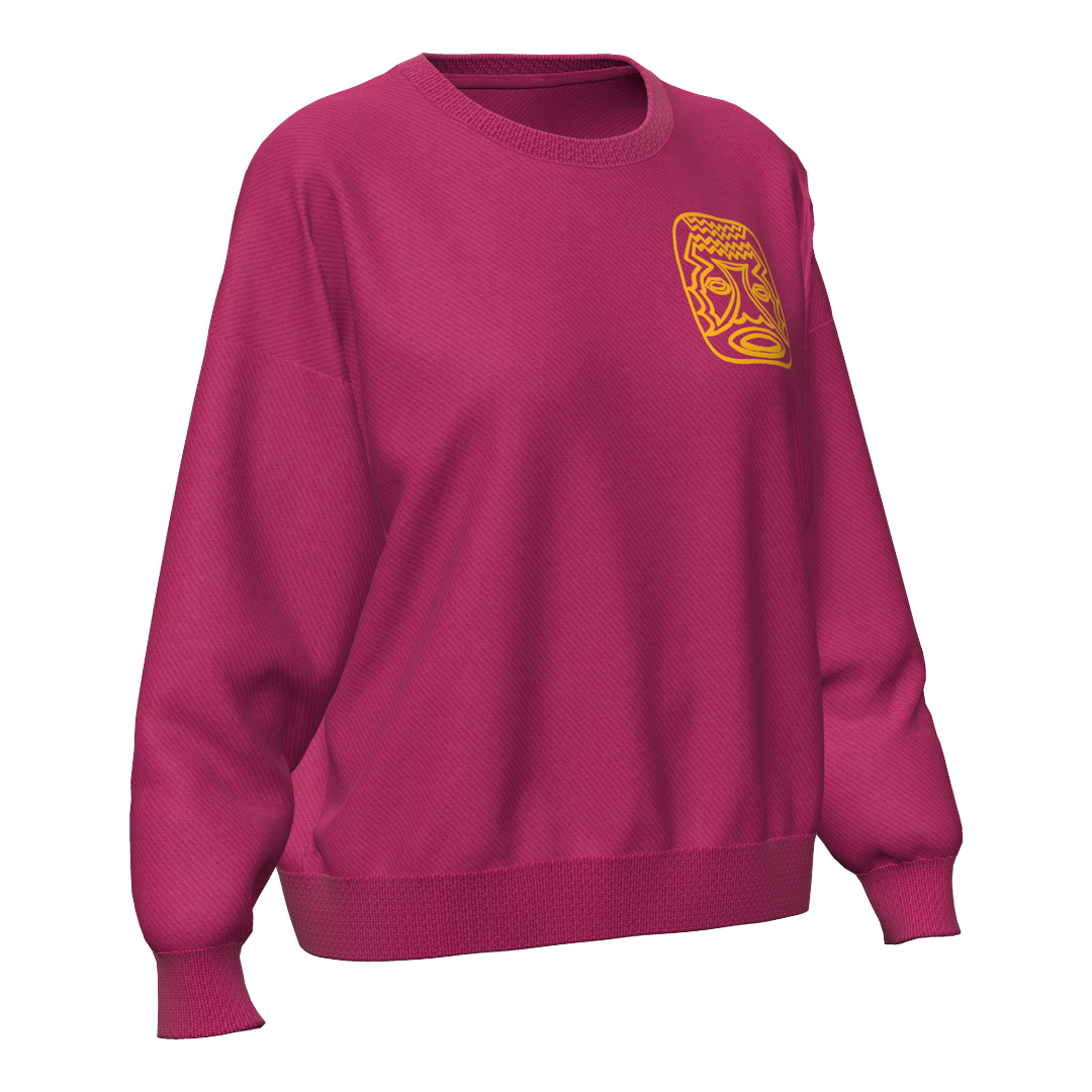 LUCHA LIBRE CREW NECK WOMAN SWEATSHIRT