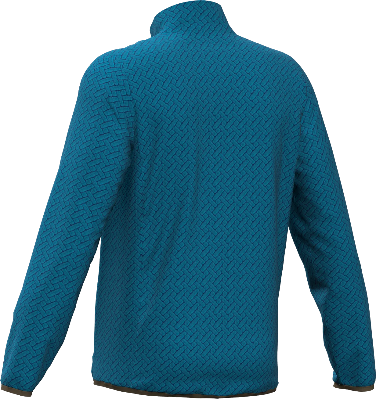 NIGHT CREST MOCK NECK MAN FLEECE