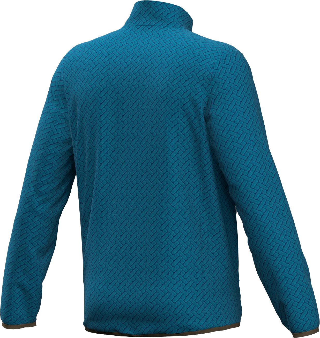 NIGHT CREST MOCK NECK MAN FLEECE