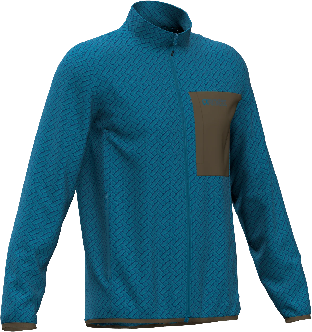 NIGHT CREST MOCK NECK MAN FLEECE