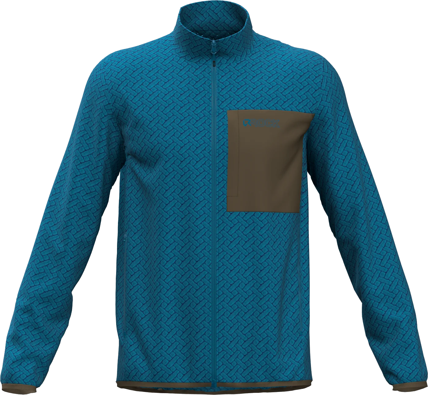 NIGHT CREST MOCK NECK MAN FLEECE