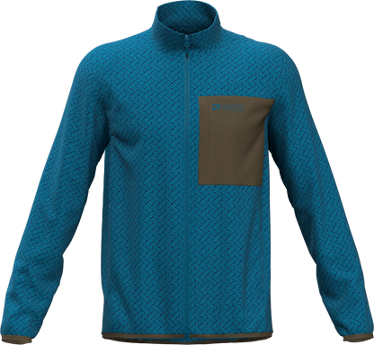 NIGHT CREST MOCK NECK MAN FLEECE