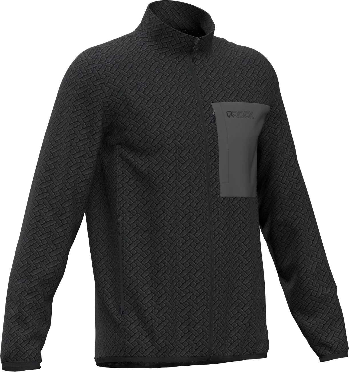 NIGHT CREST MOCK NECK MAN FLEECE