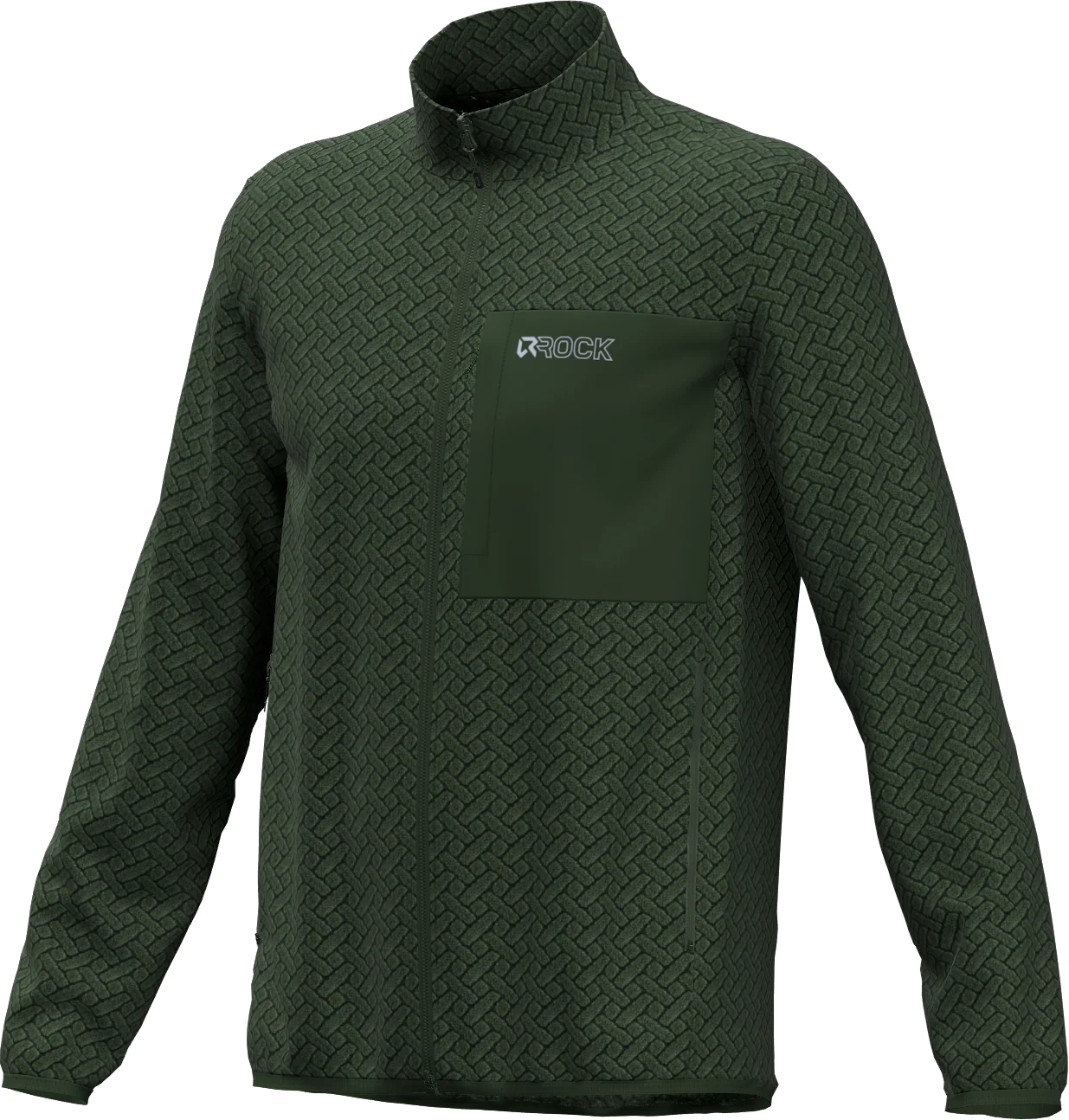 NIGHT CREST MOCK NECK MAN FLEECE