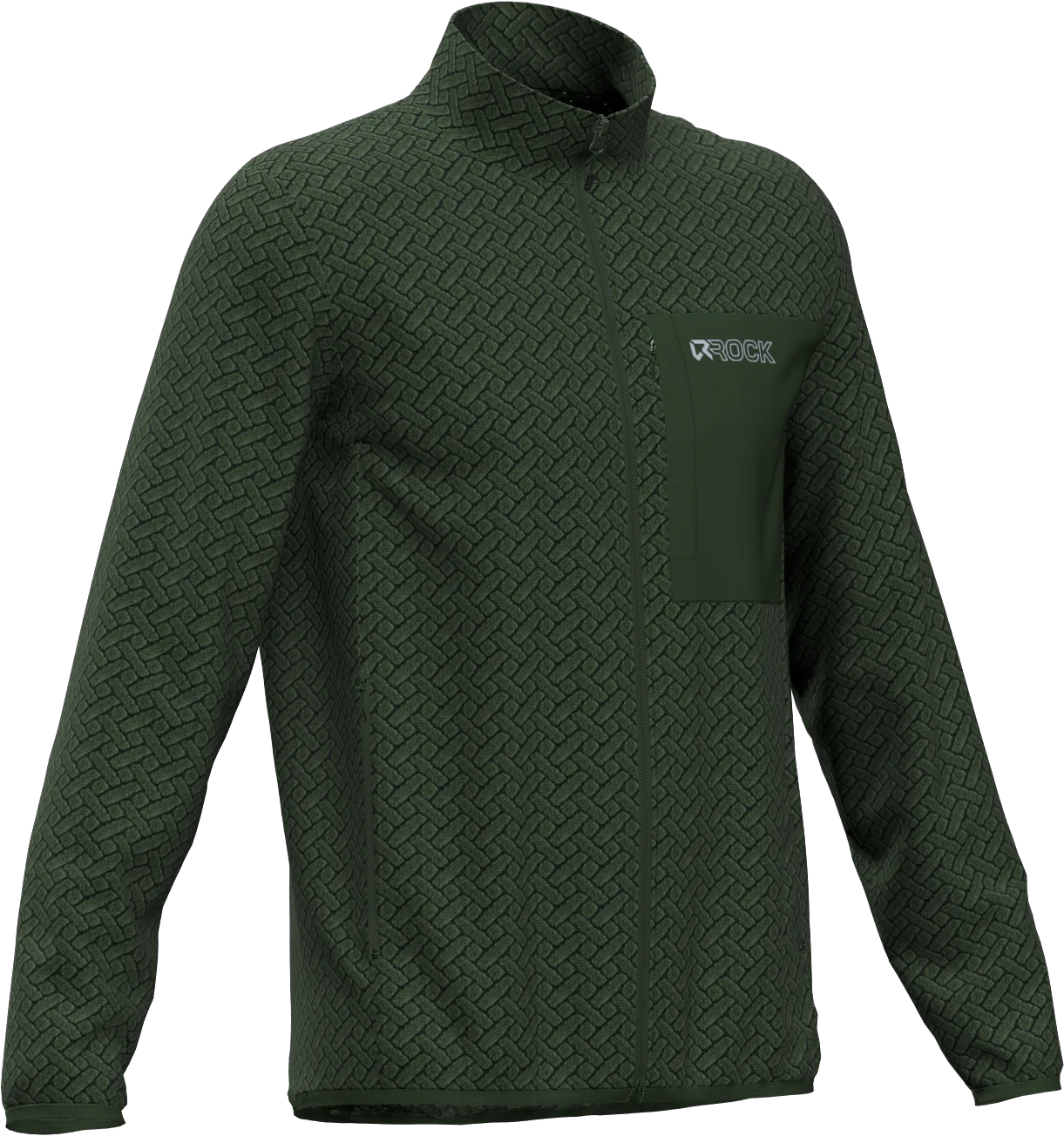 NIGHT CREST MOCK NECK MAN FLEECE