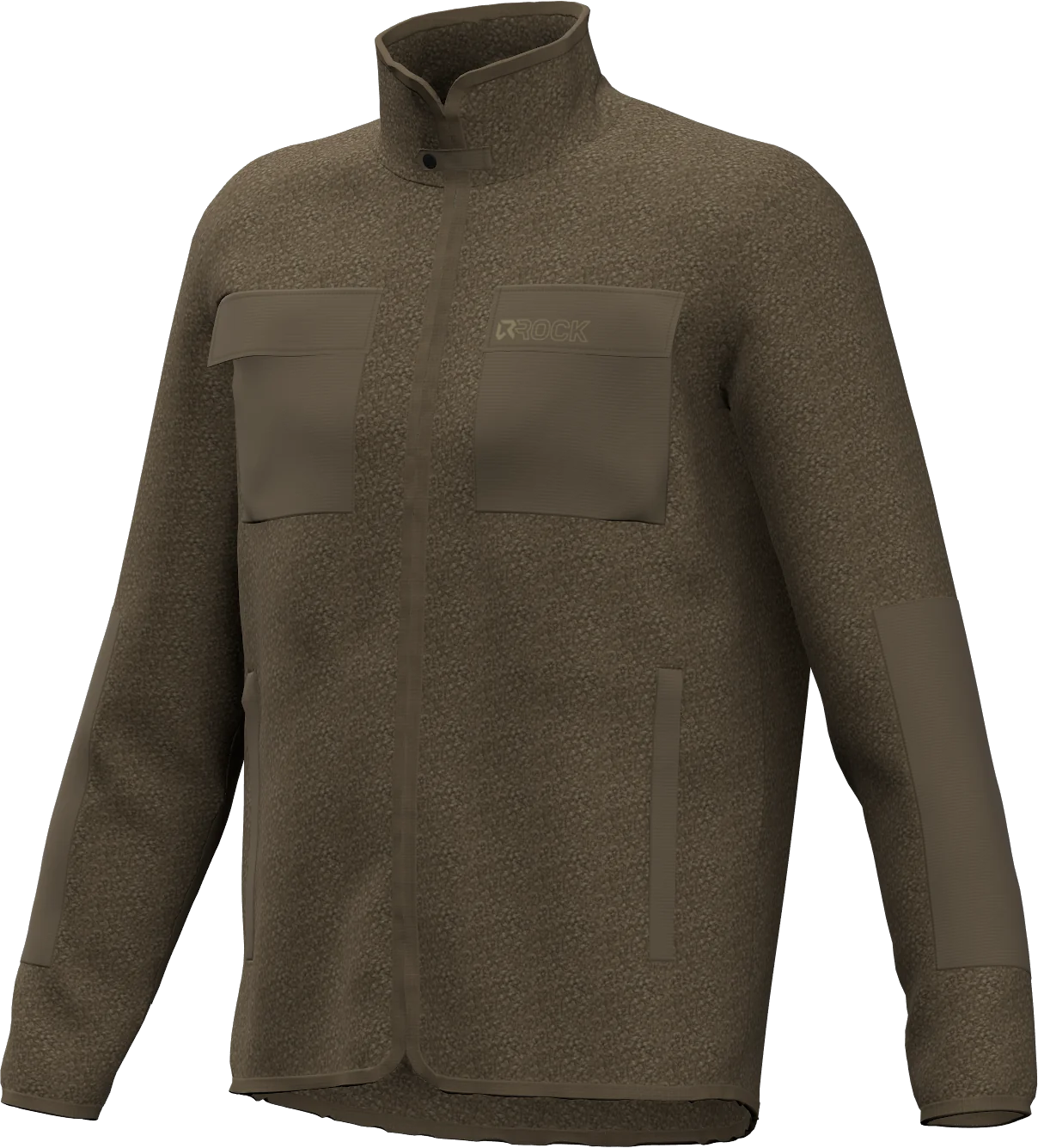FLINT MOCK NECK MAN FLEECE