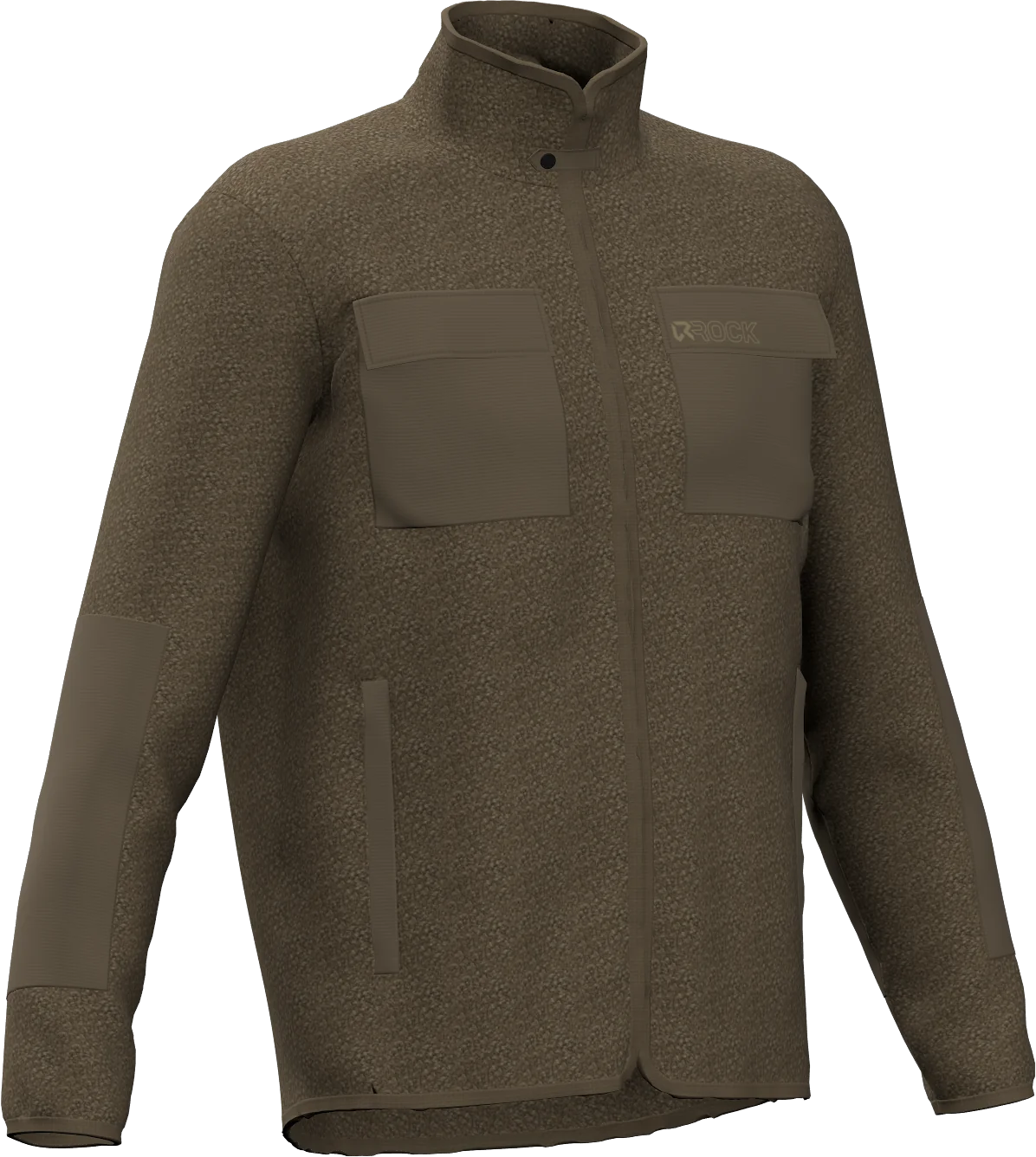 FLINT MOCK NECK MAN FLEECE