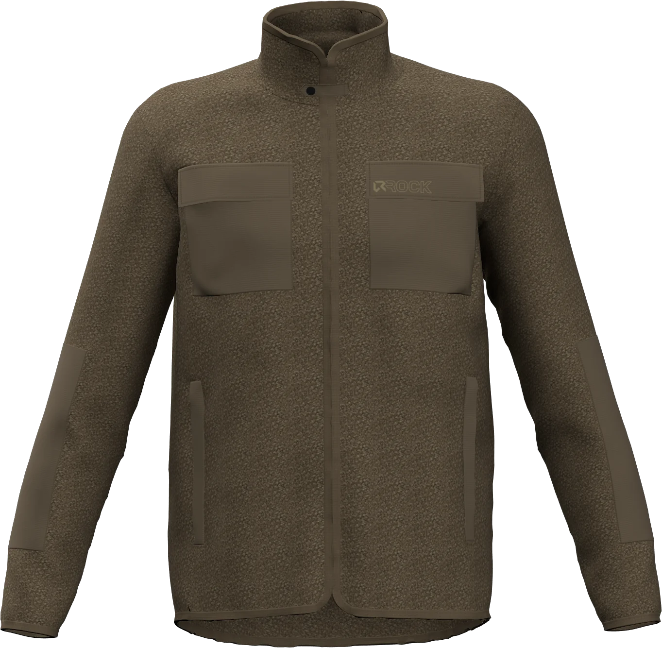 FLINT MOCK NECK MAN FLEECE