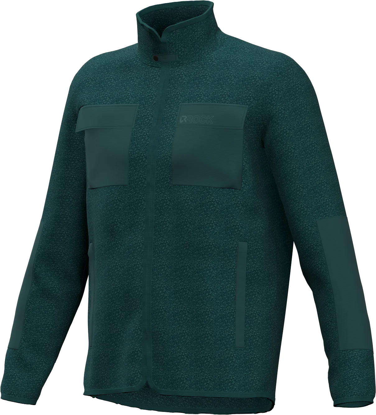 FLINT MOCK NECK MAN FLEECE