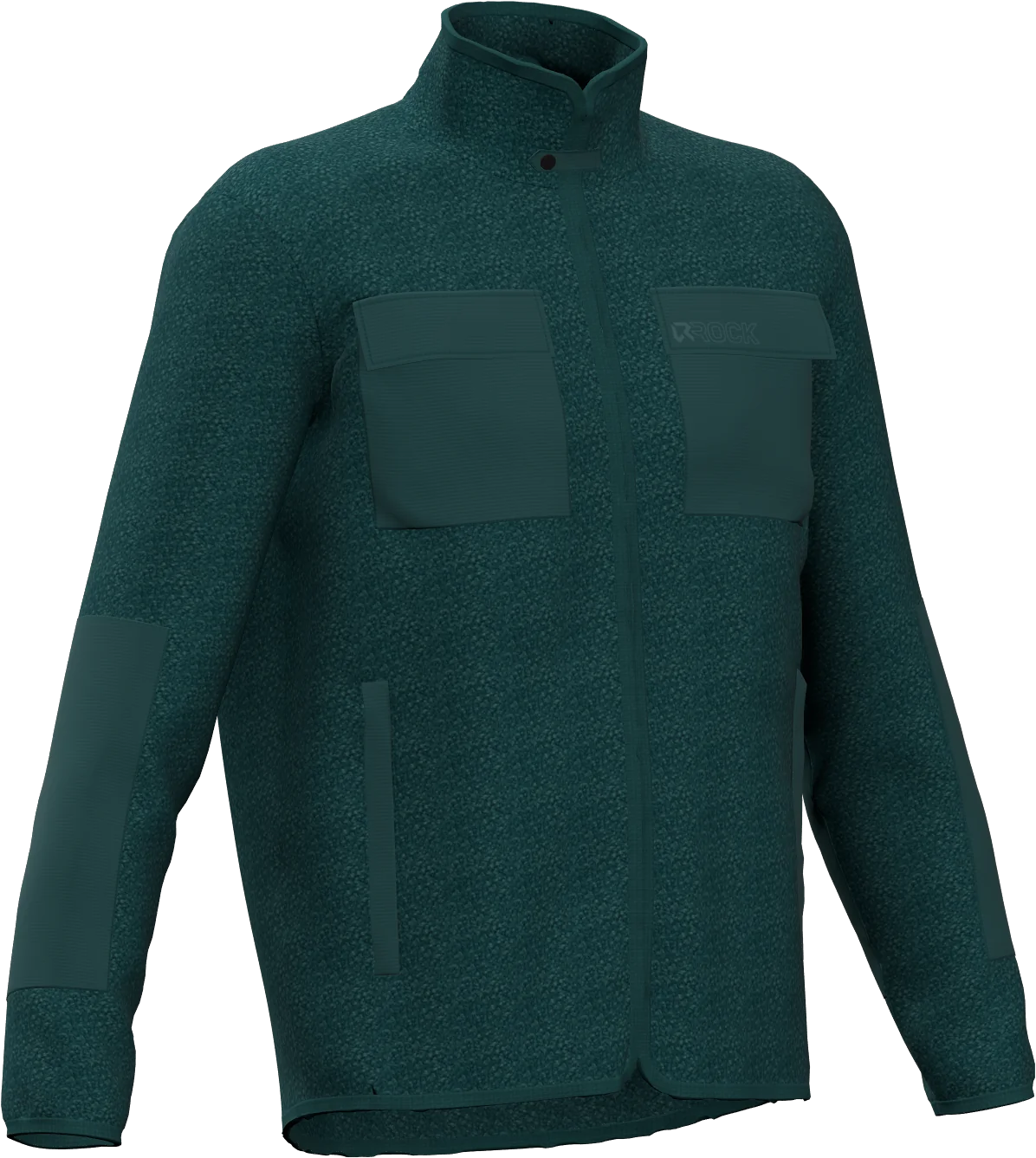 FLINT MOCK NECK MAN FLEECE