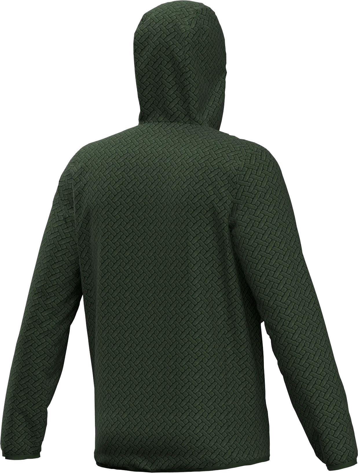 NIGHT CREST HOODIE MAN FLEECE