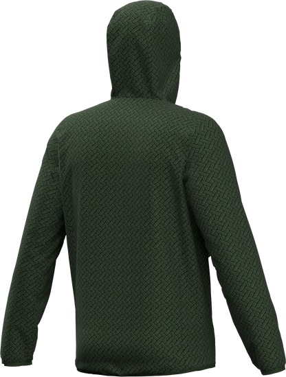 NIGHT CREST HOODIE MAN FLEECE