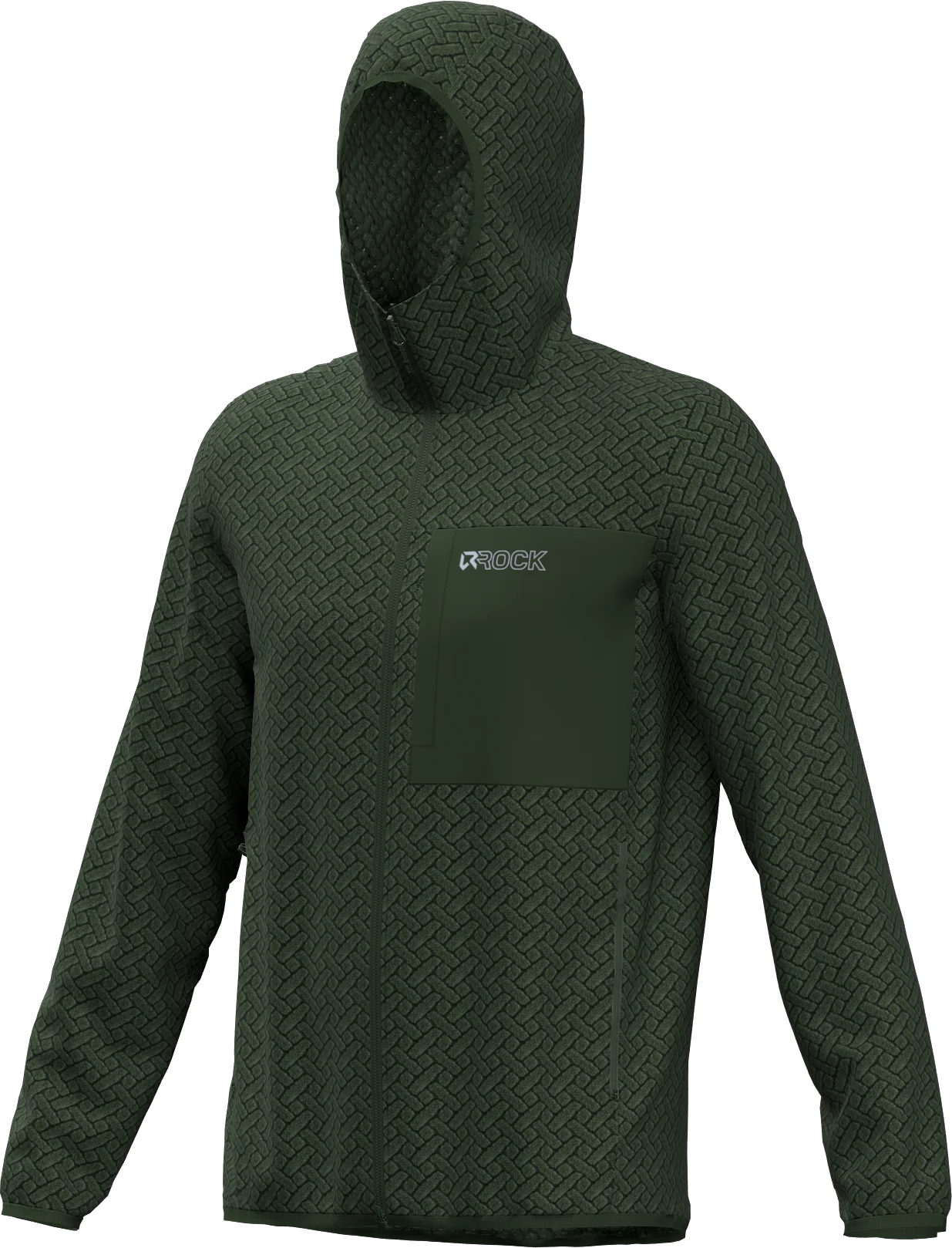 NIGHT CREST HOODIE MAN FLEECE