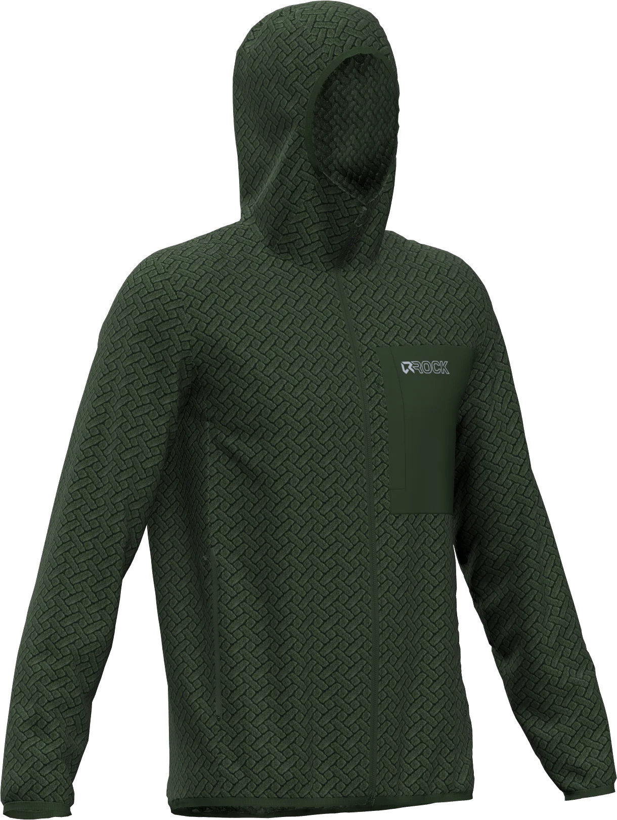 NIGHT CREST HOODIE MAN FLEECE