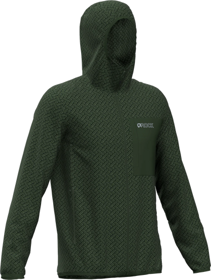 NIGHT CREST HOODIE MAN FLEECE