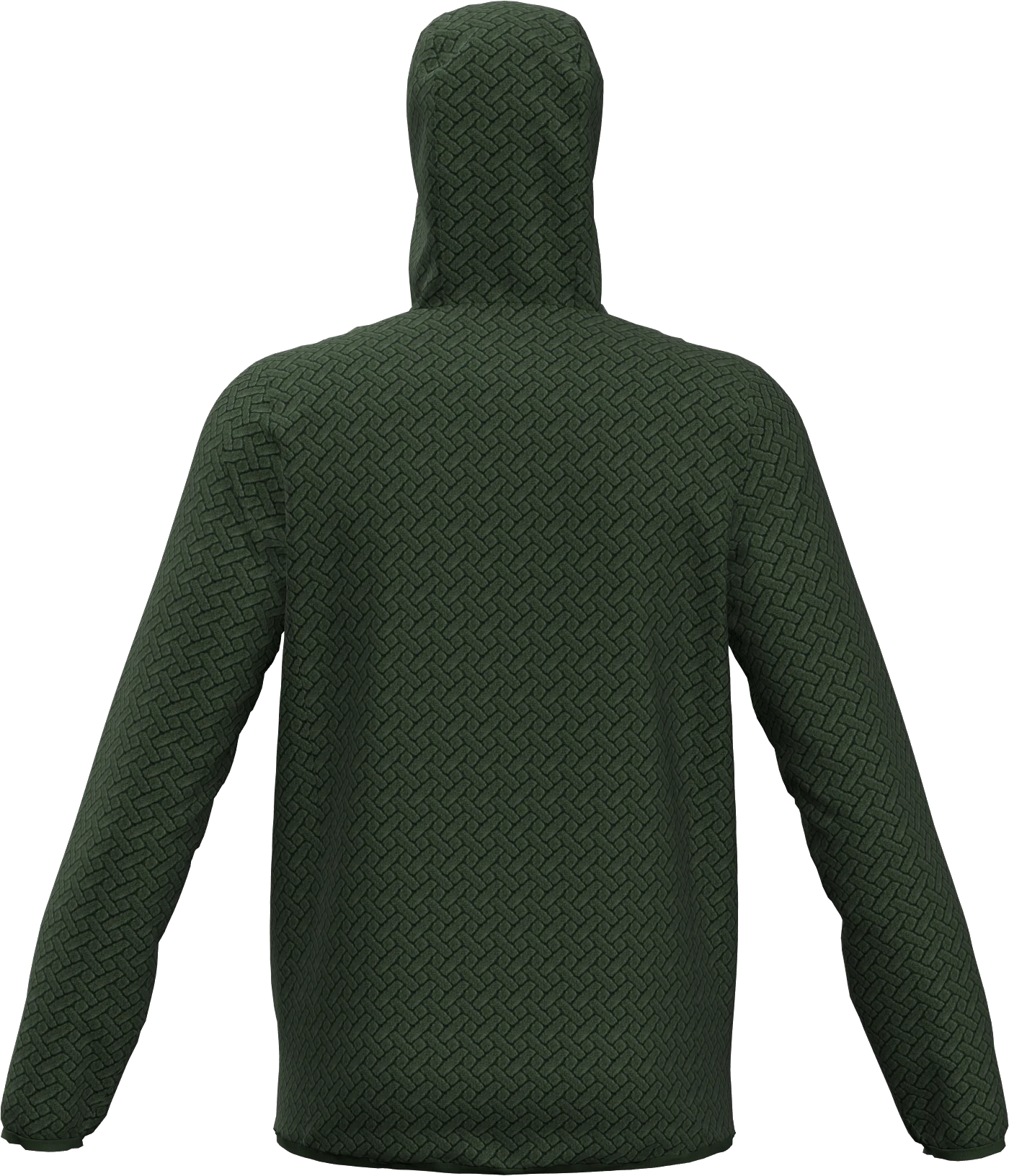NIGHT CREST HOODIE MAN FLEECE