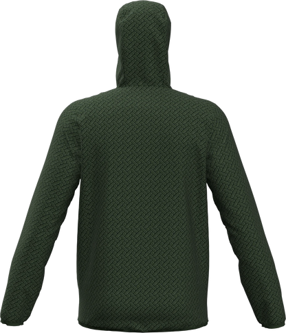 NIGHT CREST HOODIE MAN FLEECE