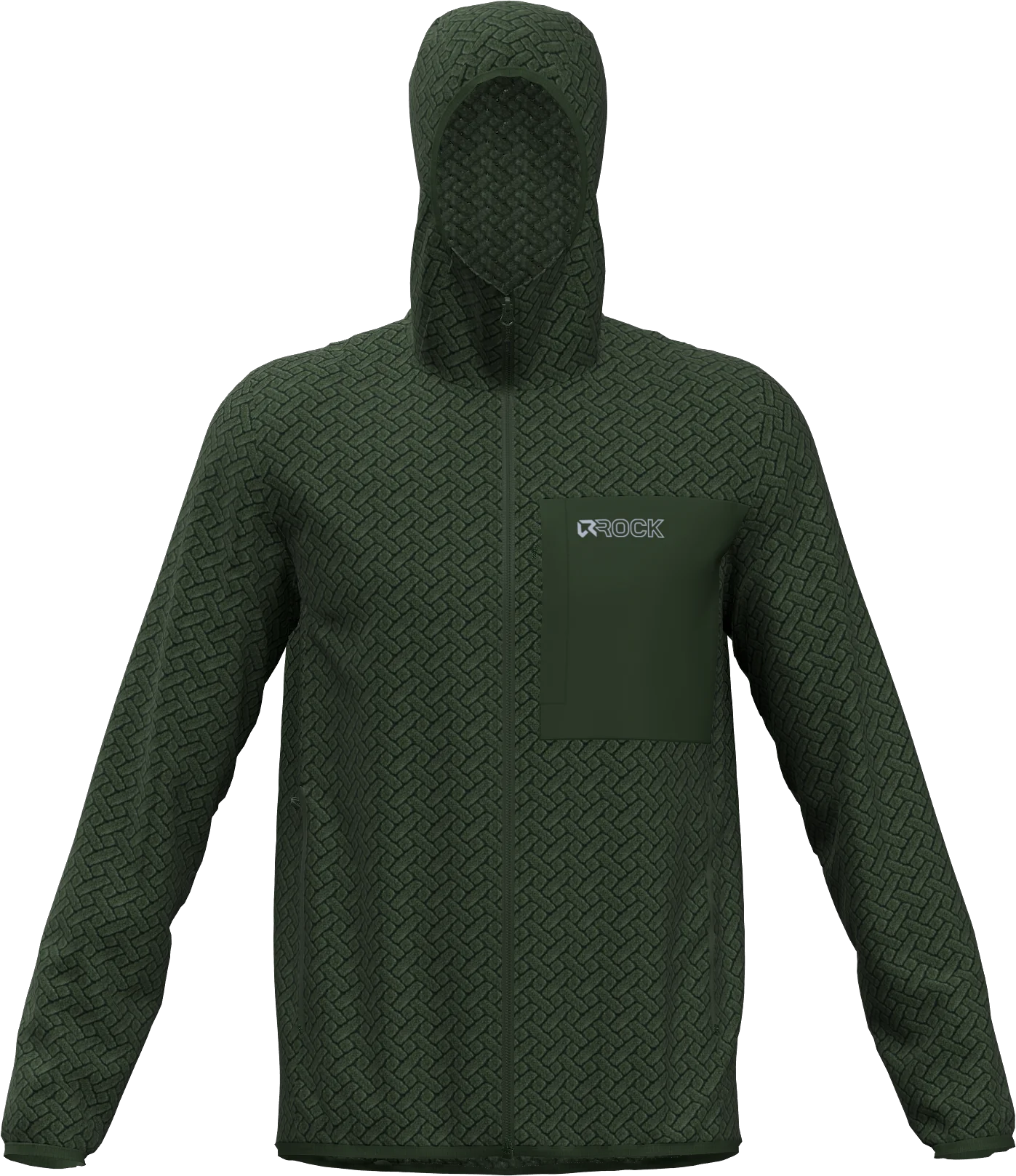 NIGHT CREST HOODIE MAN FLEECE