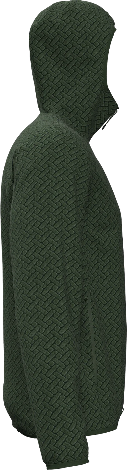 NIGHT CREST HOODIE MAN FLEECE