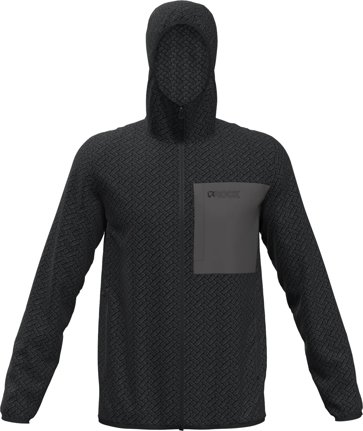 NIGHT CREST HOODIE MAN FLEECE