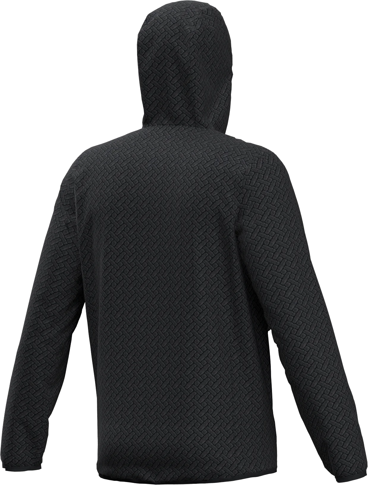 NIGHT CREST HOODIE MAN FLEECE