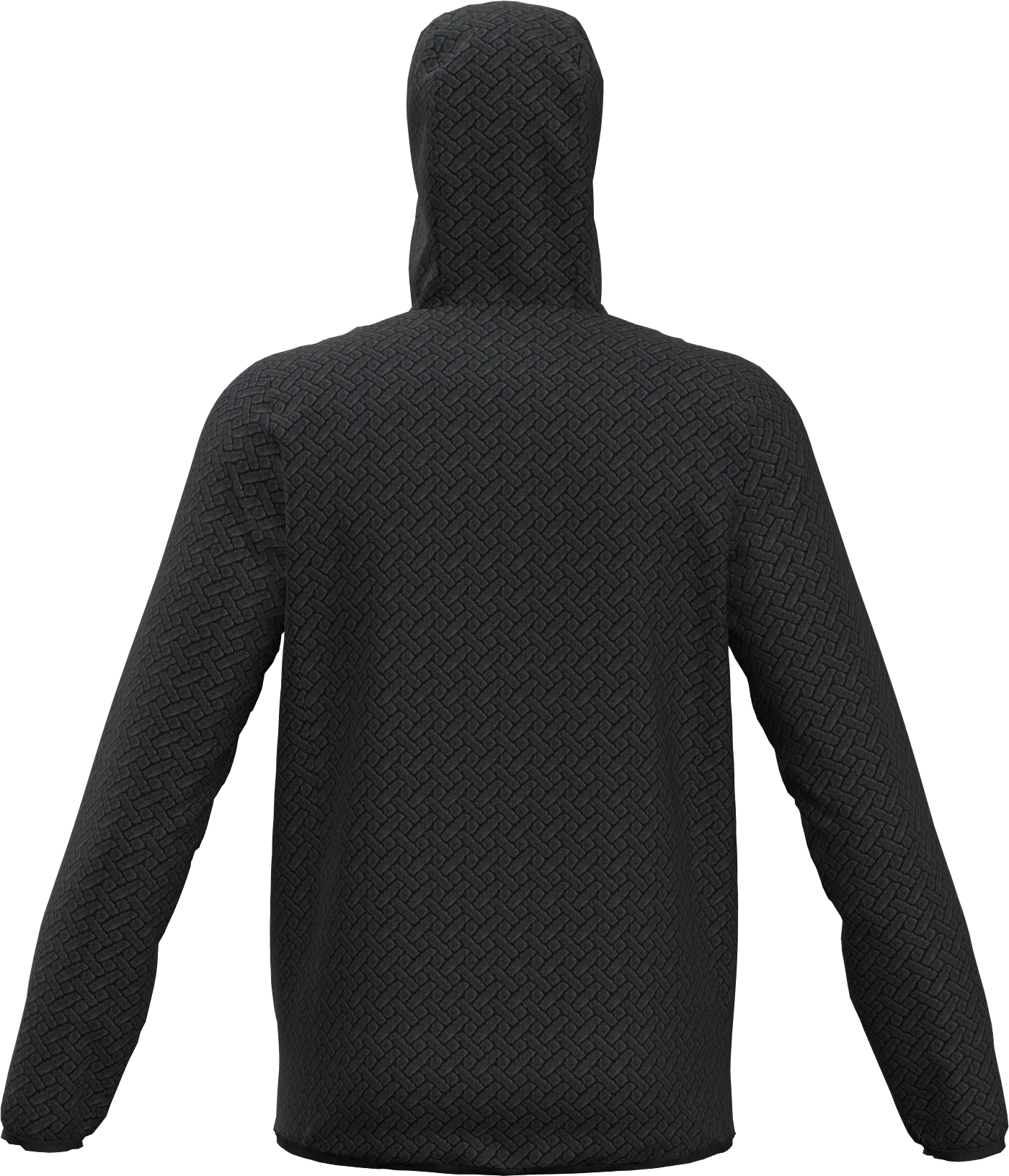 NIGHT CREST HOODIE MAN FLEECE