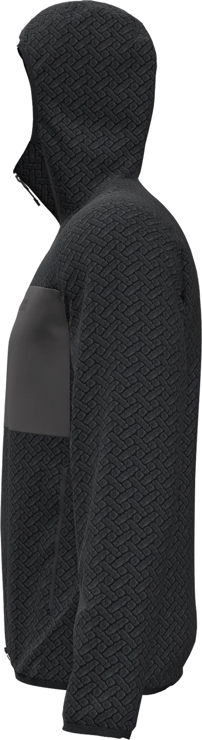 NIGHT CREST HOODIE MAN FLEECE