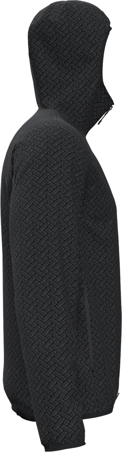 NIGHT CREST HOODIE MAN FLEECE