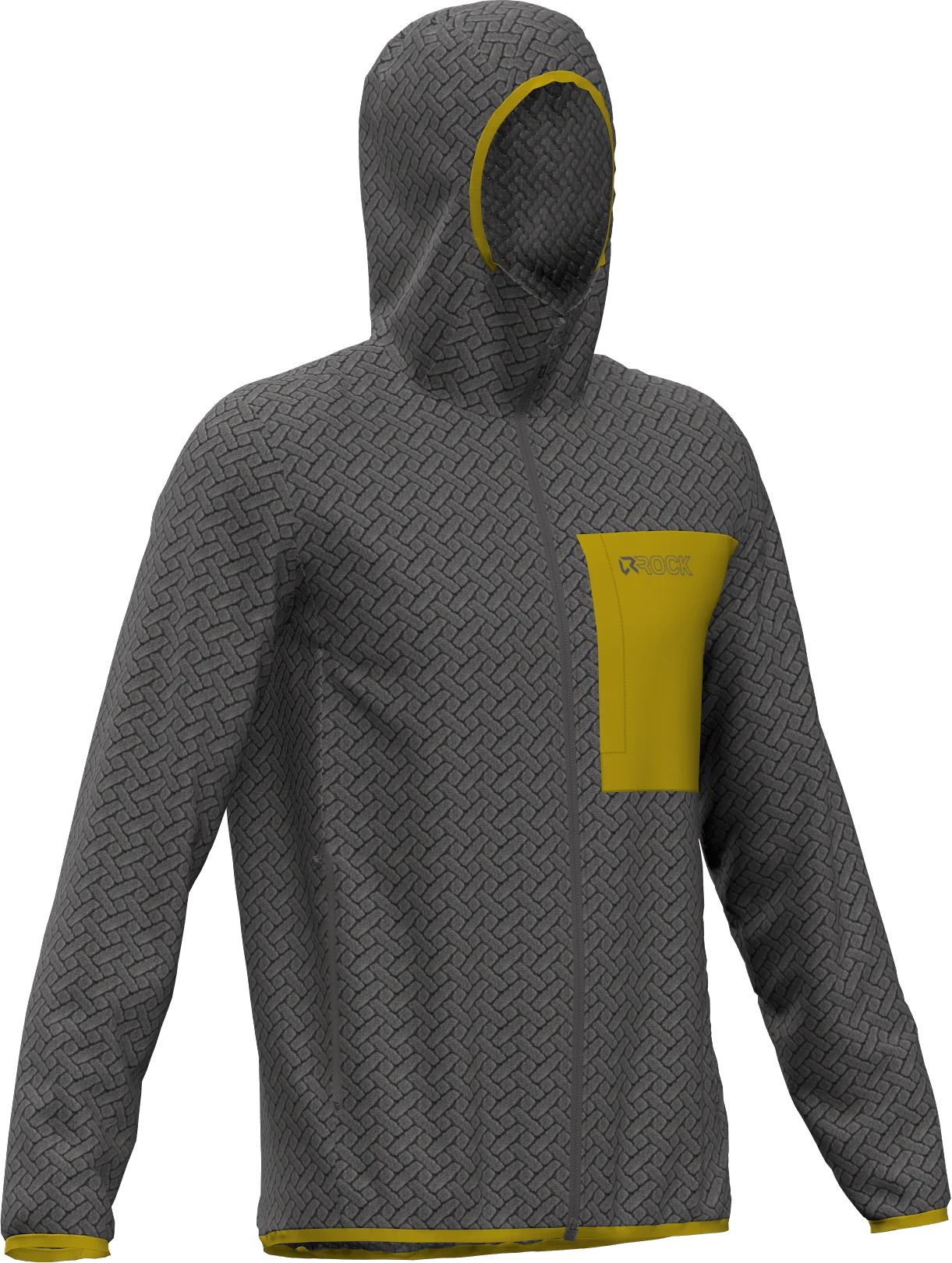 NIGHT CREST HOODIE MAN FLEECE